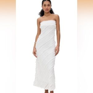 Endless Rose Strapless White Dress